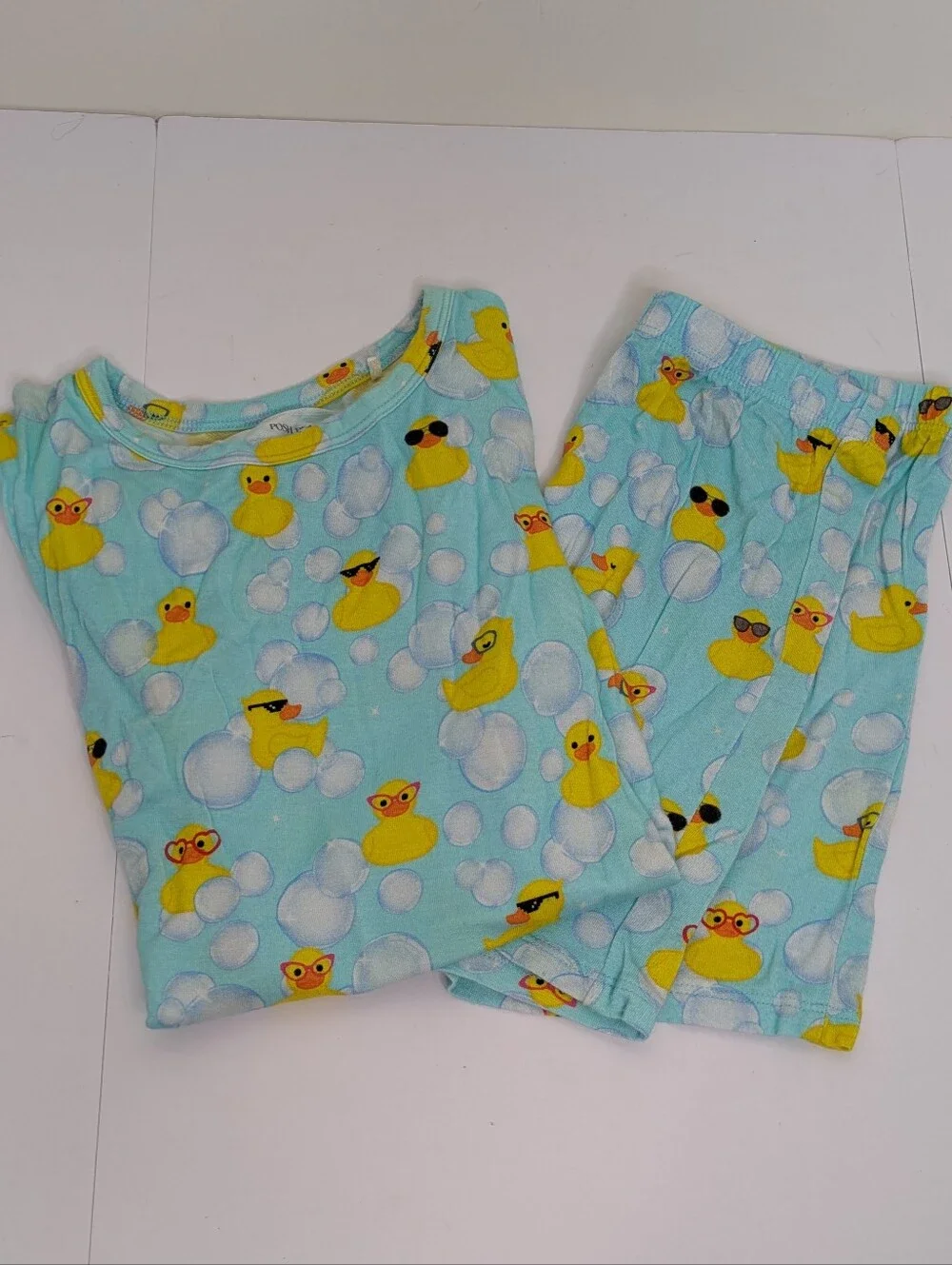Posh Peanut Duck In Sunglasses Short PJ Set 7